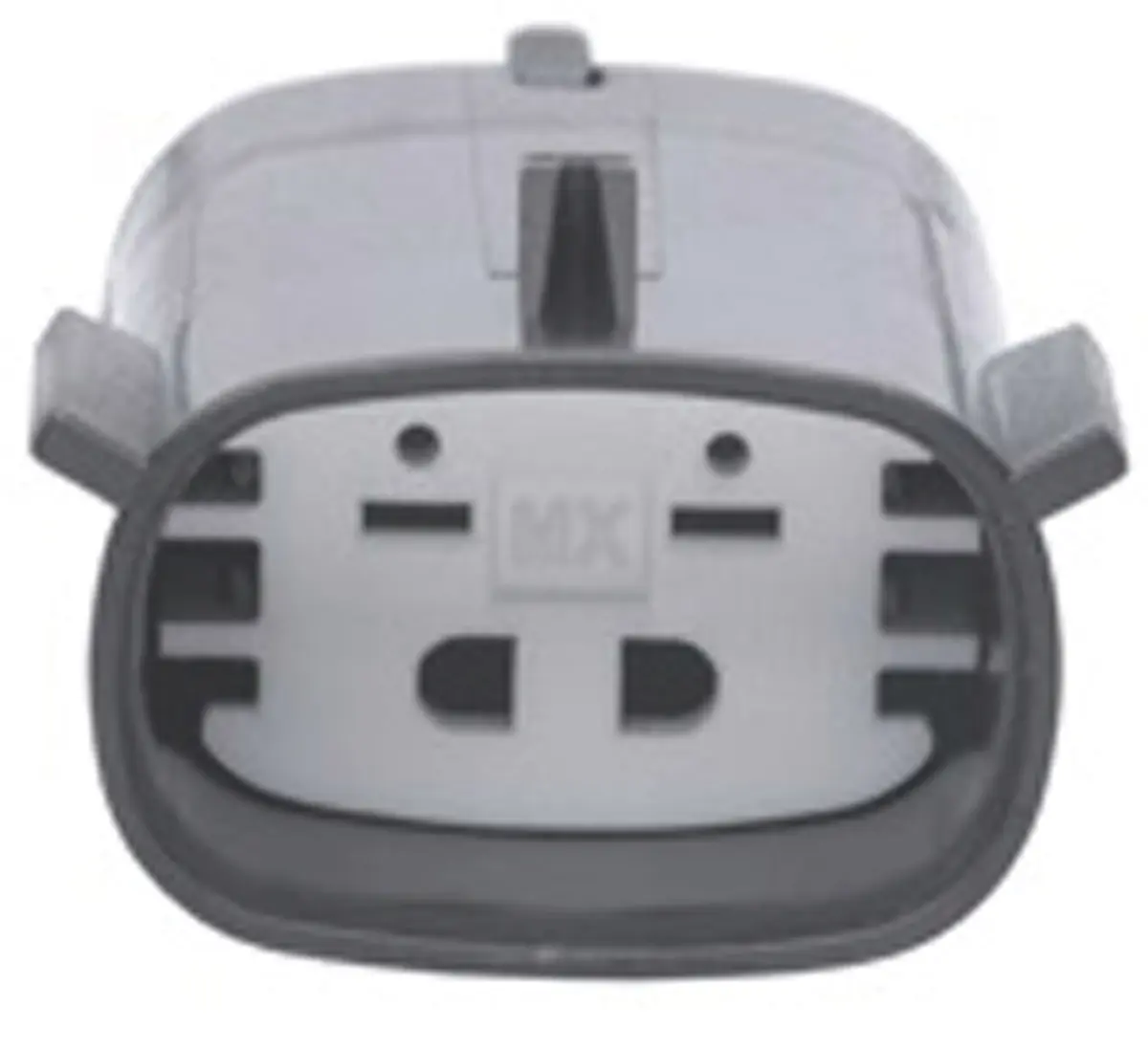 Produktfoto 1 von Molex 13 Steckverbindergehäuse, Draht, Schwarz, 2-polig, 10 AWG - 10 AWG max.