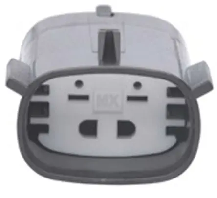 Produktfoto 1 von Molex 13 Steckverbindergehäuse, Draht, Schwarz, 2-polig, 10 AWG - 10 AWG max.