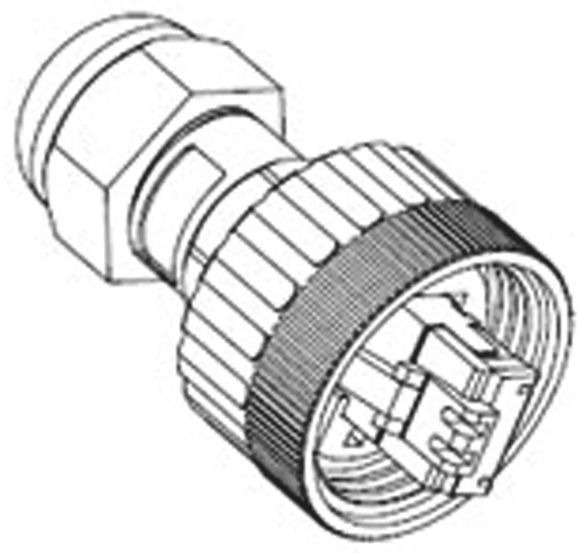Produktfoto 1 von Molex 130057 Stecker RJ45-Steckverbinder Ungeschirmt Kabel Gerade