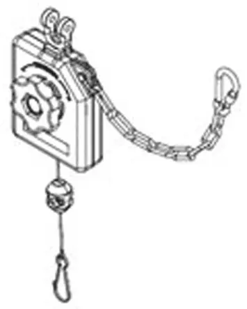 Produktfoto 1 von Molex Balancer, Traglast 1.8 kg, Seilauszug: 1600 mm, 500.0 g