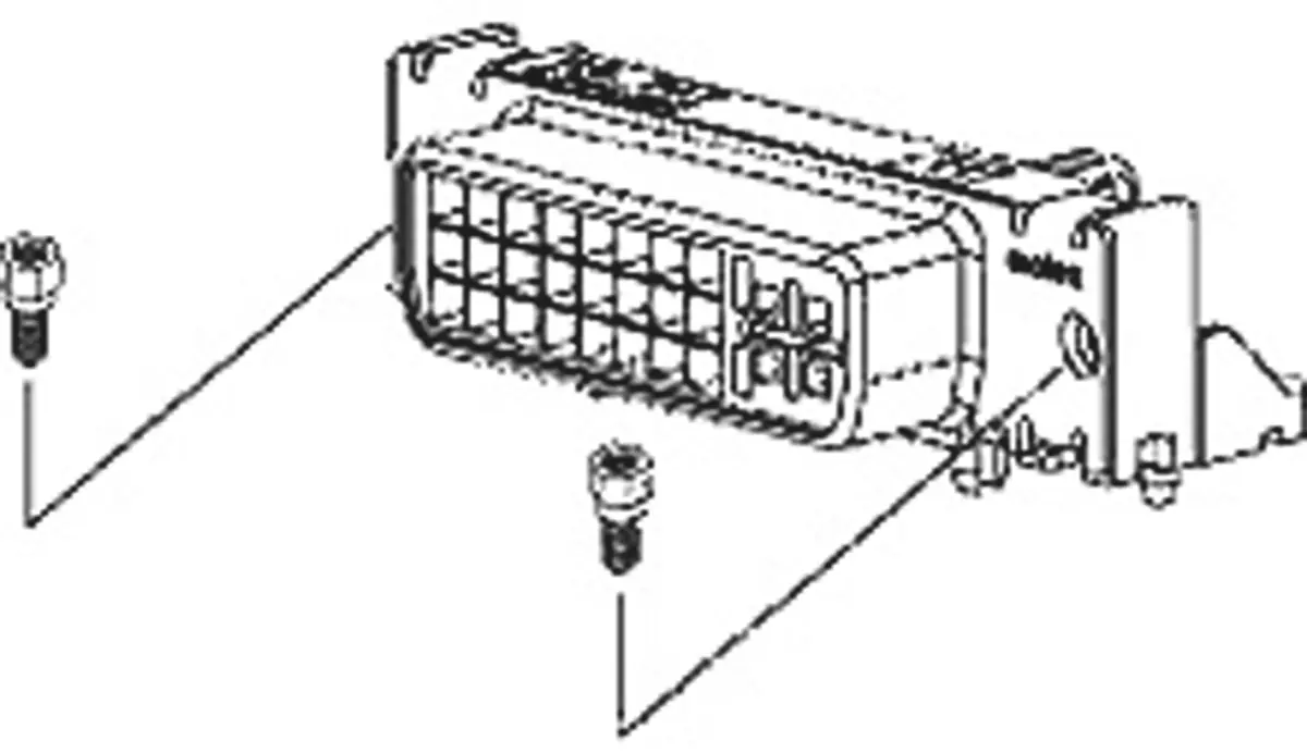 Produktfoto 1 von Molex DVI-Anschlussadapter 29-polig