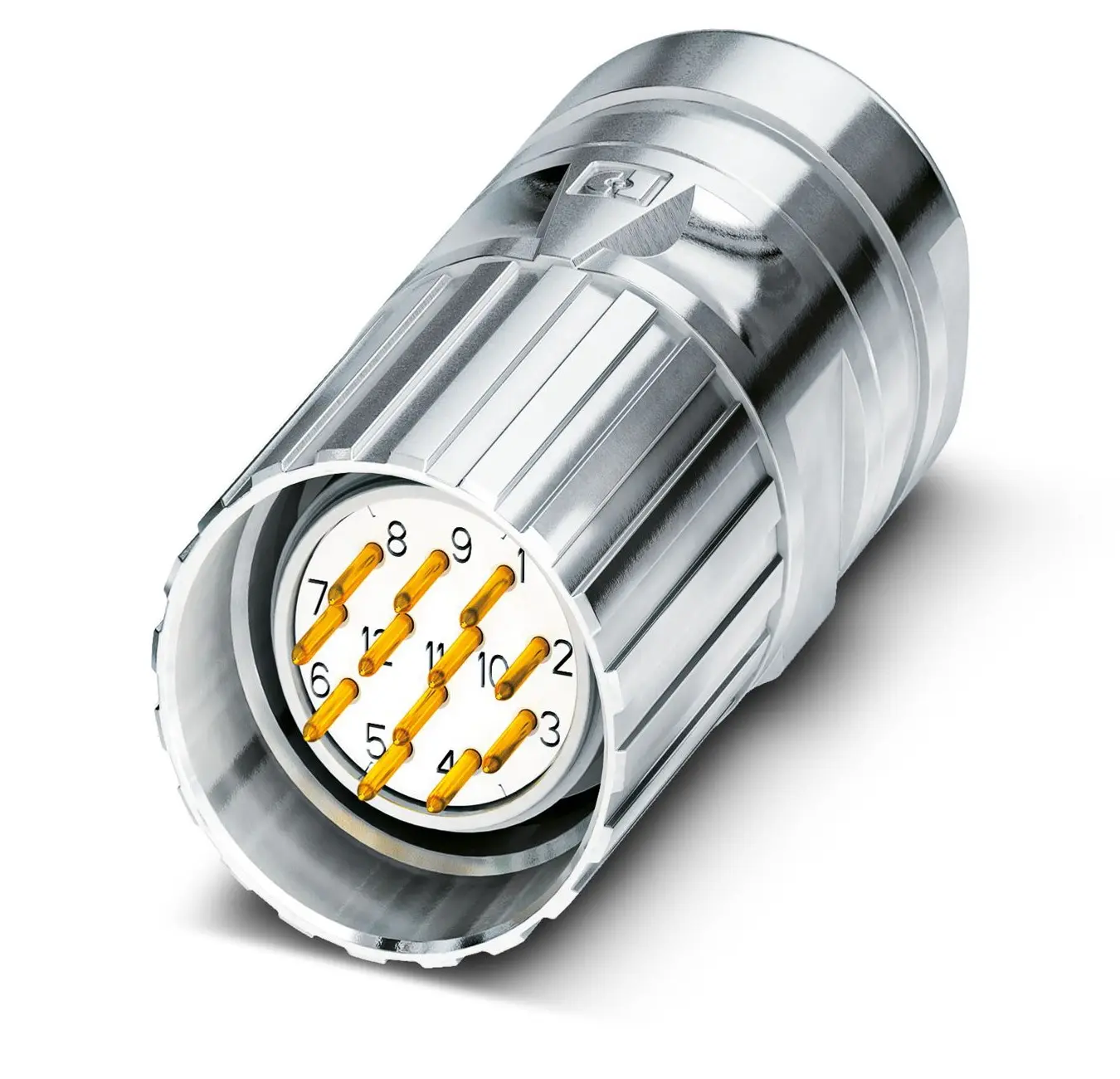 Produktfoto 1 von Phoenix Contact CA-19P M23 M23 Rundsteckverbinder Buchse 19-polig Stecker 10A Kabel IP40