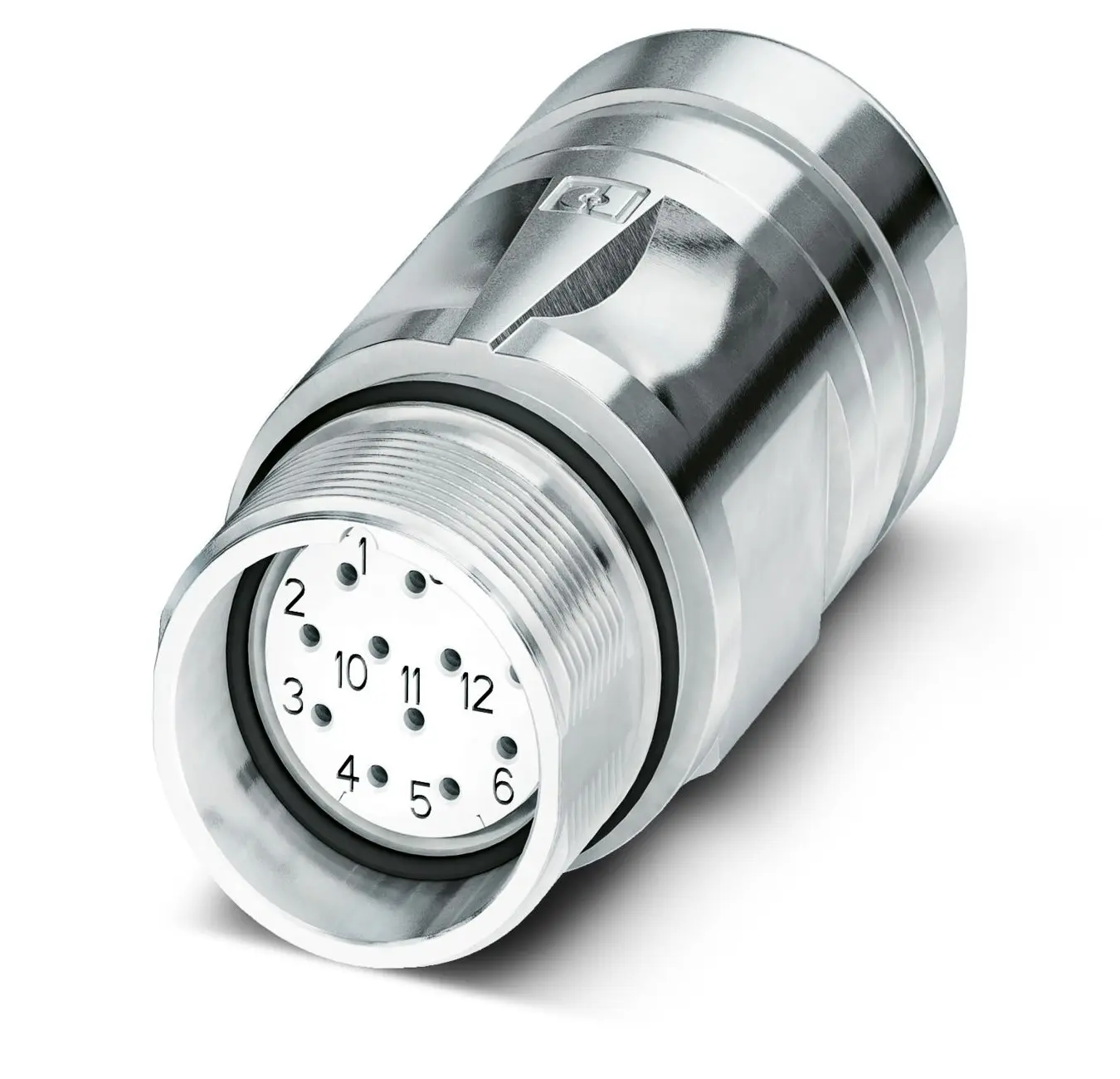 Produktfoto 1 von Phoenix Contact CA-12S M23 M23 Rundsteckverbinder Buchse 12-polig Buchse 8A Kabel IP40