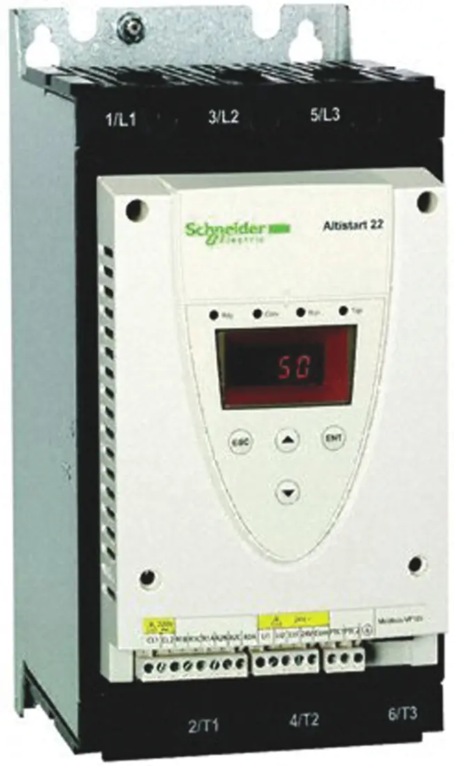 Produktfoto 1 von Schneider Electric ATS22 Sanftstarter 3-phasig 9 kW, 600 V ac / 17 A