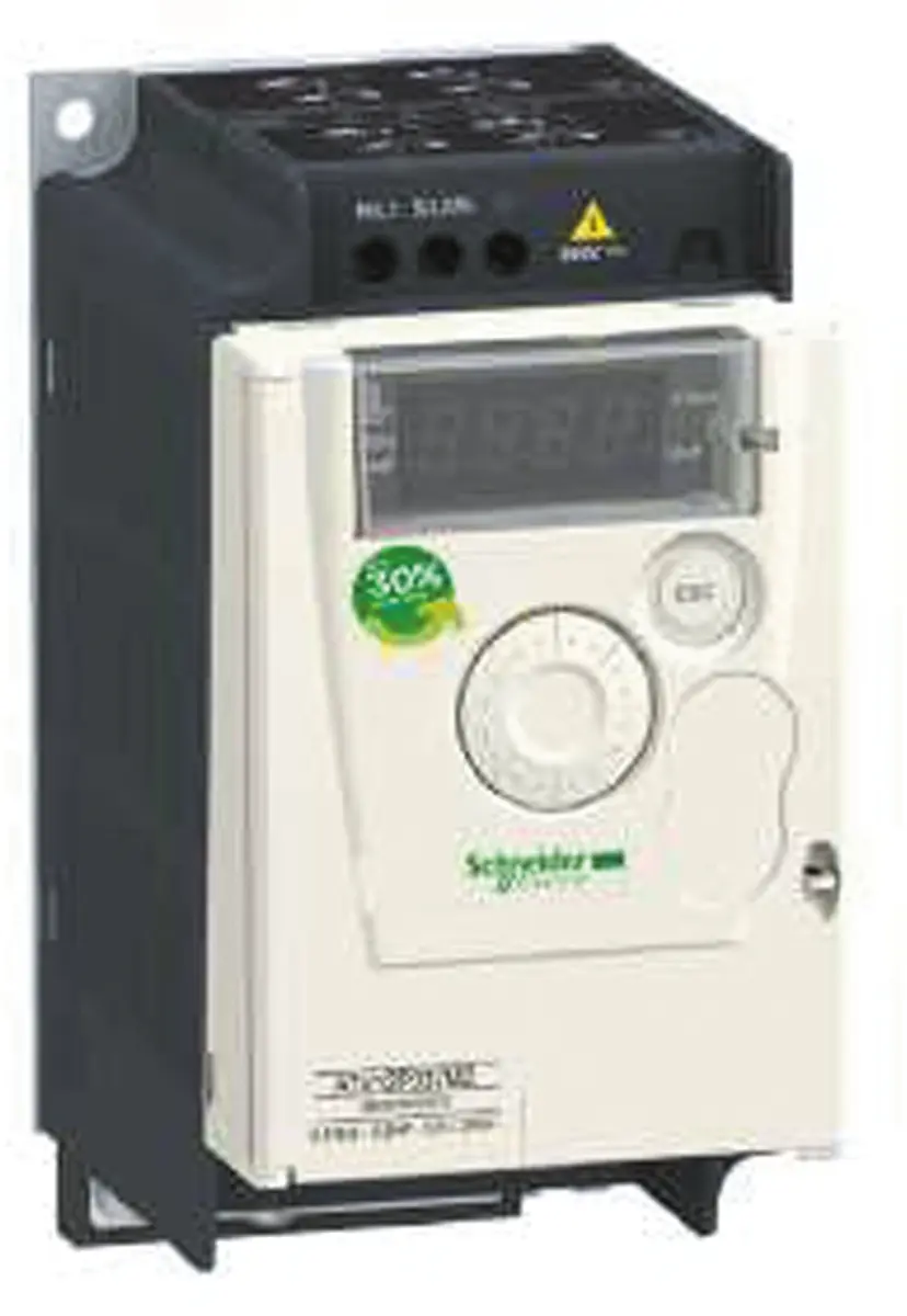 Produktfoto 1 von Schneider Electric ATV 12 3-Phasen Frequenzumrichter 370 W 240 V 2.4 A 400Hz