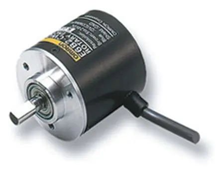 Produktfoto 1 von Omron E6C3-A Absolutwertgeber Absolut 360 Impulse/Umdrehung/U, 24V dc, 5000 U/min, PNP, offener Kollektor Fest mit Ø 8