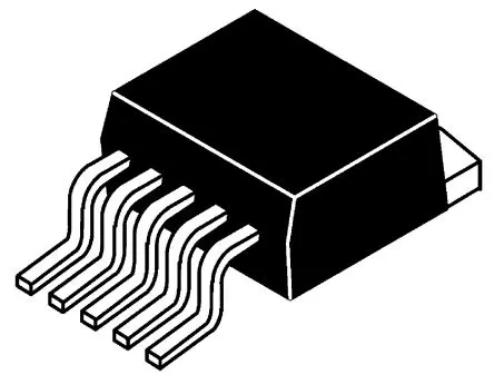 Produktfoto 1 von DiodesZetex DC/DC Konverter 5-Kanal 173 kHz TO-263 5-Pin Einstellbar 37V 1.23 V