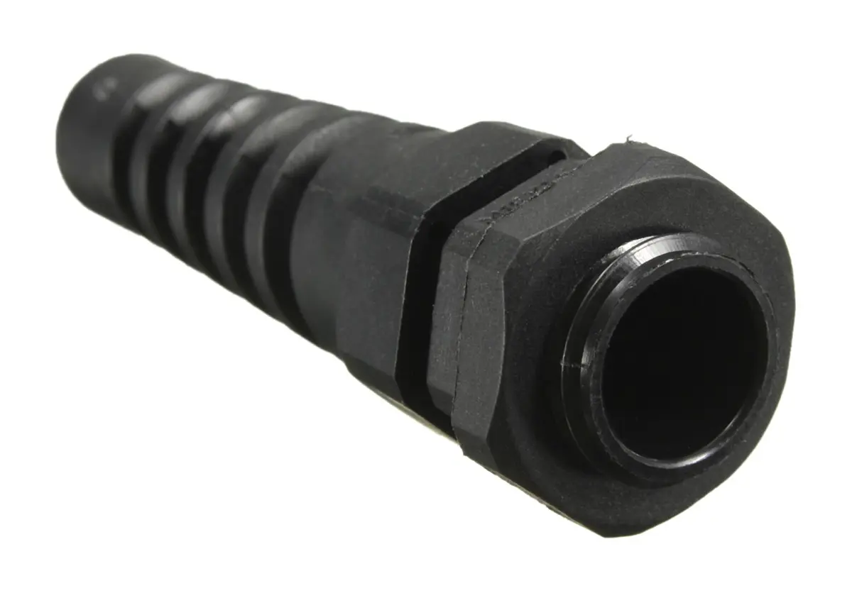 Produktfoto 1 von RS PRO AG-D Kabelverschraubung, M12 Nylon 6.6 Schwarz 3 mm/ 6.5 mm, IP68