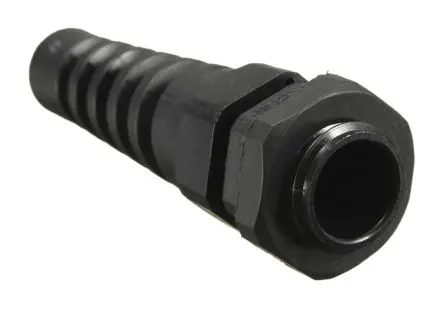 Produktfoto 1 von RS PRO AG-D Kabelverschraubung, M12 Nylon 6.6 Schwarz 3 mm/ 6.5 mm, IP68
