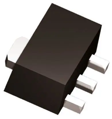 Produktfoto 1 von DiodesZetex Oberfläche Transistor PnP -40 V / -3 A, SOT-89 3-Pin