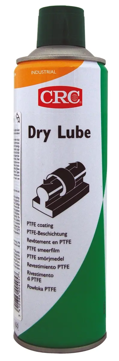 Produktfoto 1 von CRC DRY LUBE Trocken Trockenschmiermittel Mehrzweckschmiermittel, Zerstäuber 650 ml / 500 ml