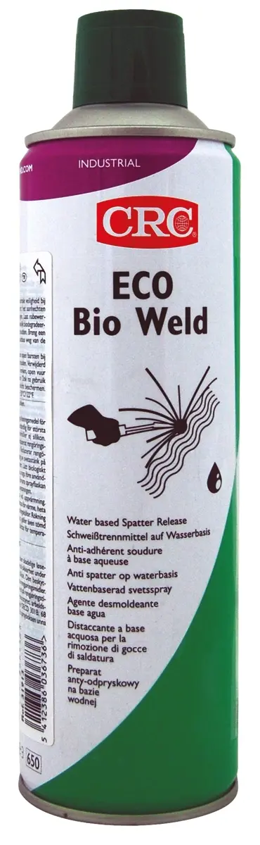 Produktfoto 1 von CRC ECO BIO WELD Schweißschutz-Spray für Schweißen Silikonfrei Nicht brennbar, Spray 500 ml