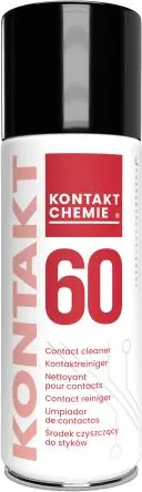 Produktfoto 1 von Kontakt Chemie 60, Typ Allzweckreinigungsmittel für Elektronik Kontaktspray für Elektrischer Kontakt, Zerstäuber, 400 ml