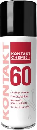 Produktfoto 1 von Kontakt Chemie 60, Typ Reiniger Kontaktspray für Elektrischer Kontakt, Zerstäuber, 200 ml