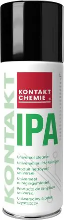 Produktfoto 1 von Kontakt Chemie IPA, Typ Reiniger Isopropylalkohol für Optische Geräte, Elektrisch, Feinmechanik, Zerstäuber, 200 ml
