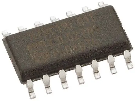 Produktfoto 1 von DiodesZetex 74LV Puffer 6-Kanal SOIC Puffer Schmitt-Trigger Offener Abfluss ESR Schmitt-Trigger-Eingang 14-Pin