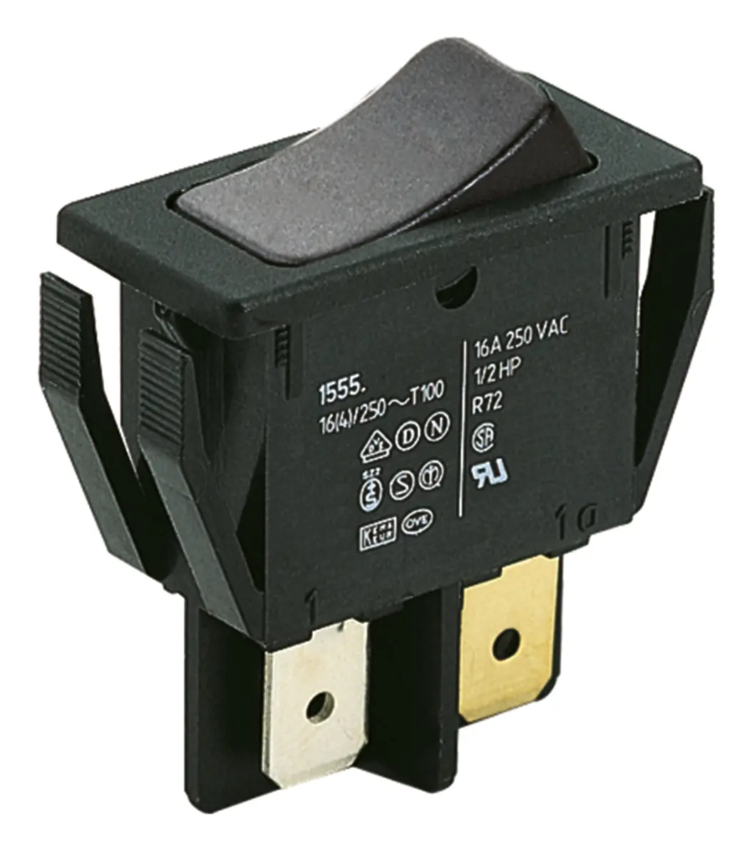 Produktfoto 1 von Marquardt Panel Kippschalter SPST Ein-Neutral-Ein Ein-Aus, 16 A, IP40