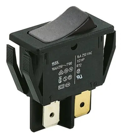 Produktfoto 1 von Marquardt Panel Wippschalter SPST Ein-Neutral-Ein Ein-Aus, 16A, IP40