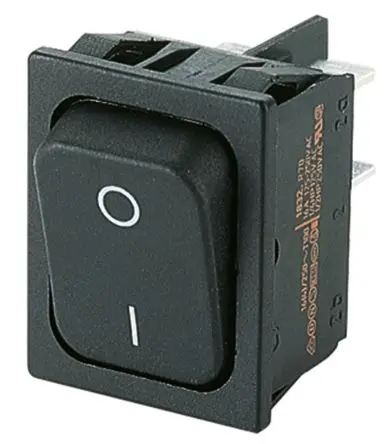 Produktfoto 1 von Marquardt Panel Wippschalter DPST Ein-Neutral-Ein Ein-Aus, 10A, IP40