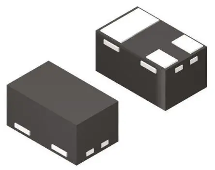 Produktfoto 1 von Infineon 2 ESD-Schutzdiode Unidirektional Gemeinsame Anode 6 V min., 3-Pin, Oberfläche 5.3 V max TSLP