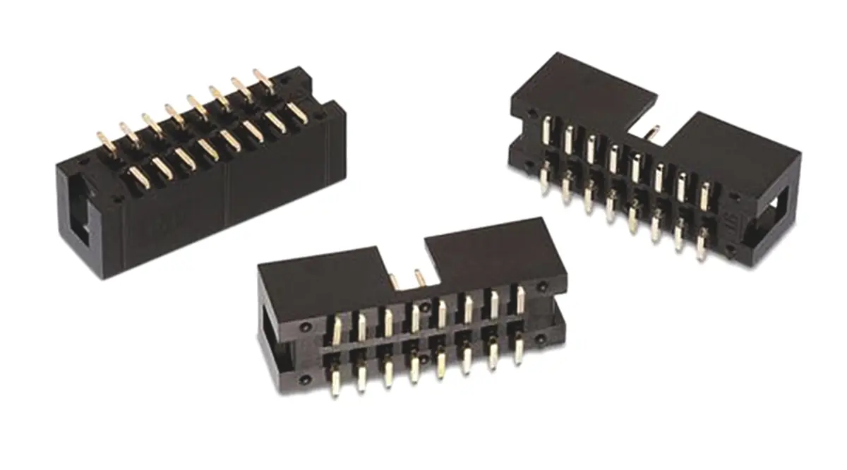 Produktfoto 1 von Wurth Elektronik WR-BHD Leiterplattenleiste Gerade, 8-polig / 2-reihig, Raster 2.54 mm Raster Oberfläche, Kabel-Platine,