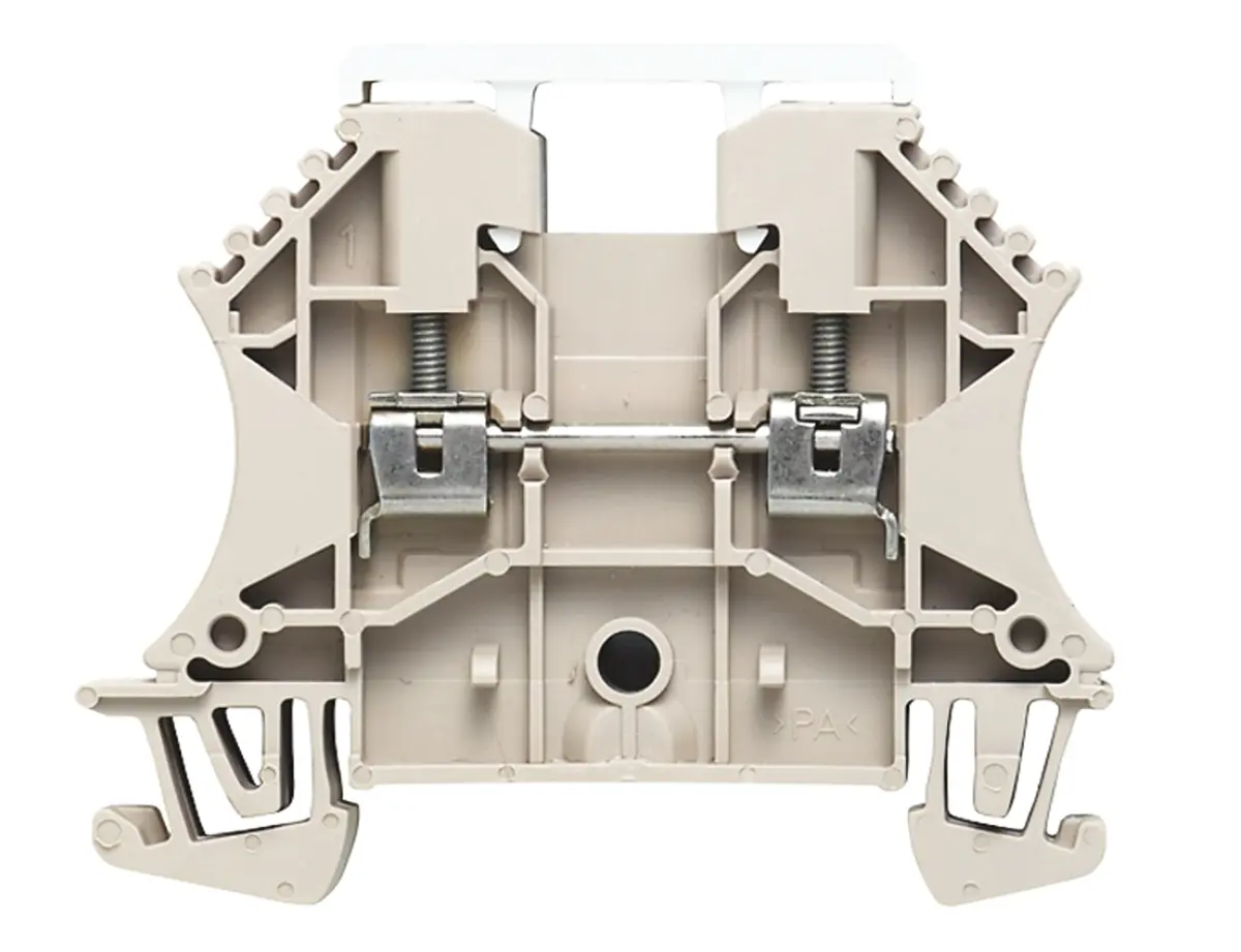Produktfoto 1 von Weidmüller WDU 2.5/TC TYP J Thermoelektrischer Spannungs-Anschlussklemmenblock 1 Dunkelbeige, 2.5 mm², 55 V