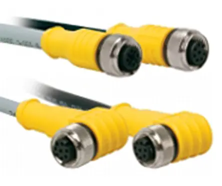 Produktfoto 1 von Turck, 12-polig Sensor-Betätigungselementkabel, Gerade Buchse / M12 Stecker, Länge 1 m