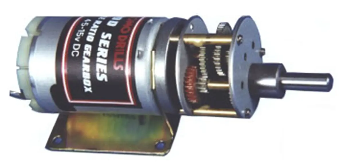 Produktfoto 1 von RS PRO 919D Bürsten-Getriebemotor DC-Getriebemotor bis 29 Ncm 50:1, 12 V / 12.8 W, 120 rpm, Wellen-Ø 6 mm, 37 mm x 82.5