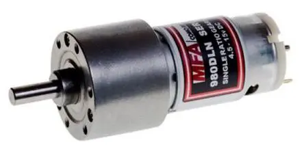 Produktfoto 1 von RS PRO 980DLN Bürsten-Getriebemotor DC-Getriebemotor bis 59 Ncm, 12V dc / 7 W, 2.6U/min, Wellen-Ø 6 mm, 35mm x 83.6 mm x