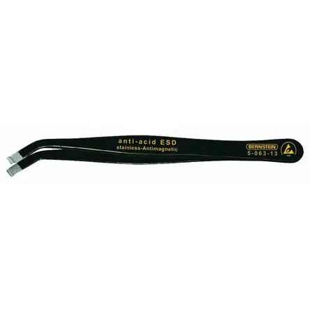 Produktfoto 1 von Bernstein Edelstahl Pinzette, 115mm, Spitze Spitz Antimagnetisch 1-teilig ESD-Sicherheit
