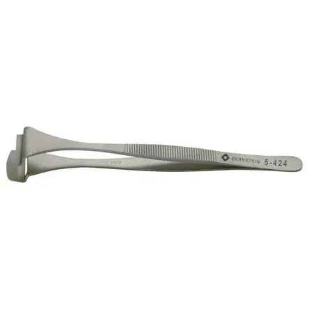 Produktfoto 1 von Bernstein Edelstahl Pinzette, 130mm, Spitze Wafer Antimagnetisch 1-teilig ESD-Sicherheit