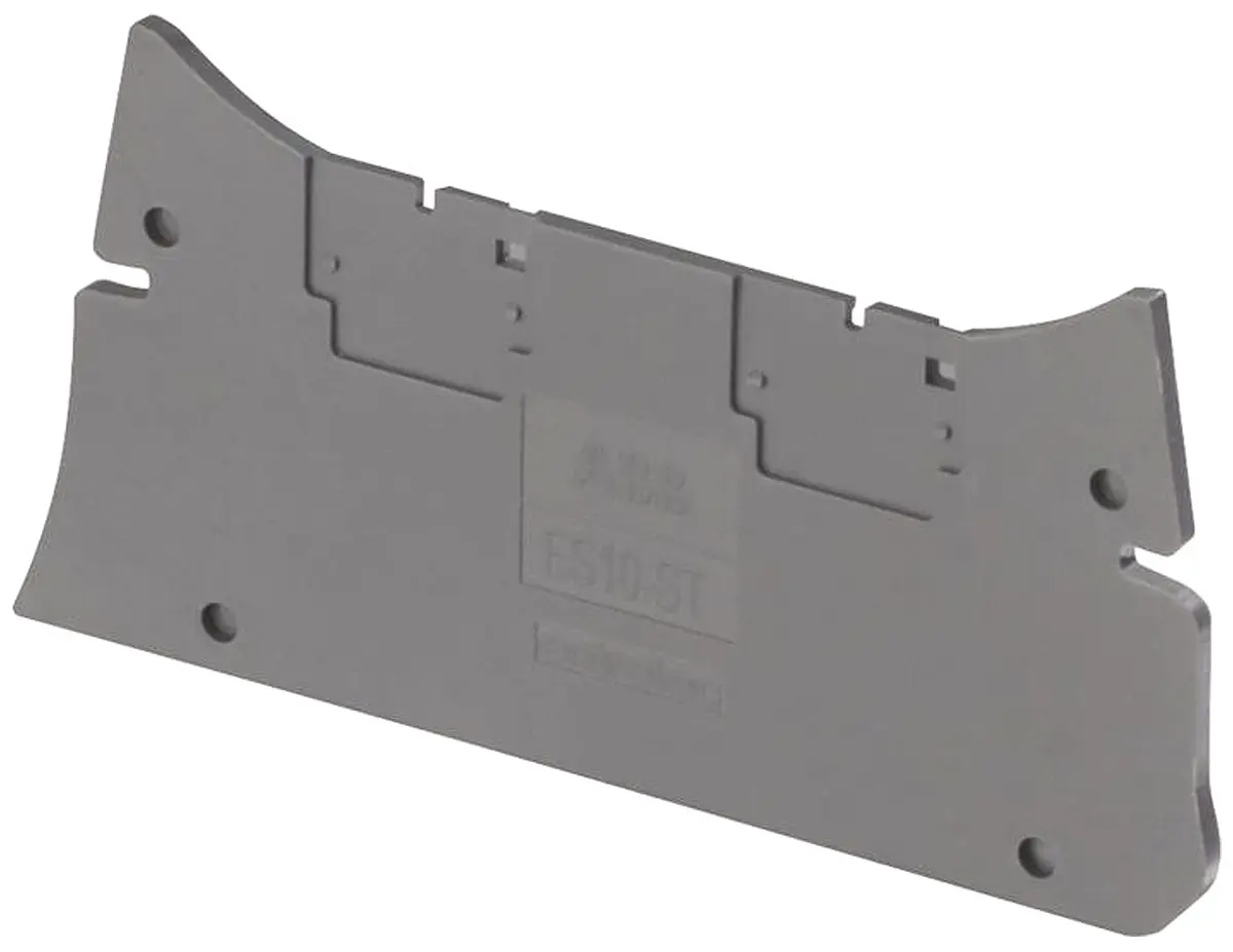 Produktfoto 1 von Entrelec ES10 Endplatte für Anschlussklemmenblock ZS10-ST