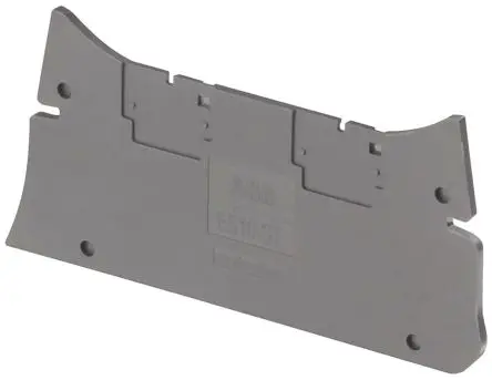 Produktfoto 1 von Entrelec ES10 Endplatte für Anschlussklemmenblock ZS10-ST
