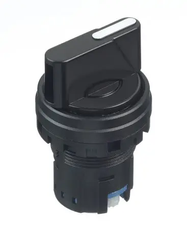 Produktfoto 1 von Idec IDEC HW Wählschalterkopf 3-Positionen 22 mm Weiß Federrückstellung