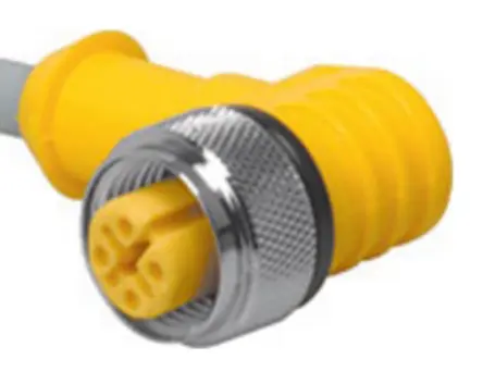 Produktfoto 1 von Turck WK, 4-polig Sensor-Betätigungselementkabel, M12 Buchse 4 / Nicht abgeschlossen Stecker, Länge 5 m