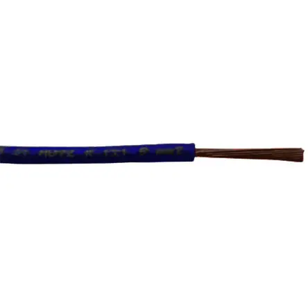 Produktfoto 1 von RS PRO H07Z-K Einzeladerleitung 2,5 mm², 13 AWG 100m Dunkelblau Kreuzvernetztes EI5-Polyolefin, Typ EL 5 gemäß