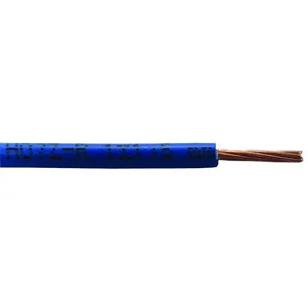 Produktfoto 1 von RS PRO H07Z-R Einzeladerleitung 1,5 mm², 16 AWG 100m Blau Kreuzvernetztes EI5-Polyolefin, Typ EL 5 gemäß EN 50363-5