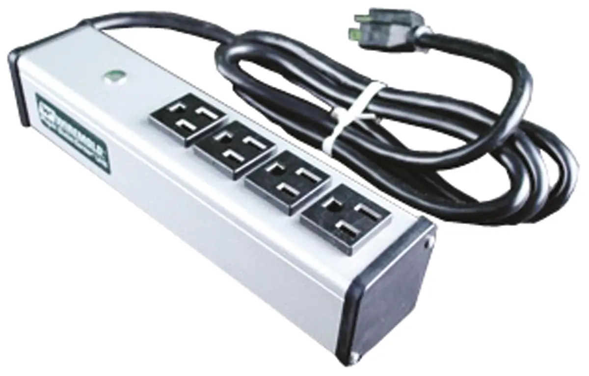 Produktfoto 1 von Wiremold UL101BD Verlängerungskabel, 4.6 m, 4-fach, NEMA 5-15R 120 V
