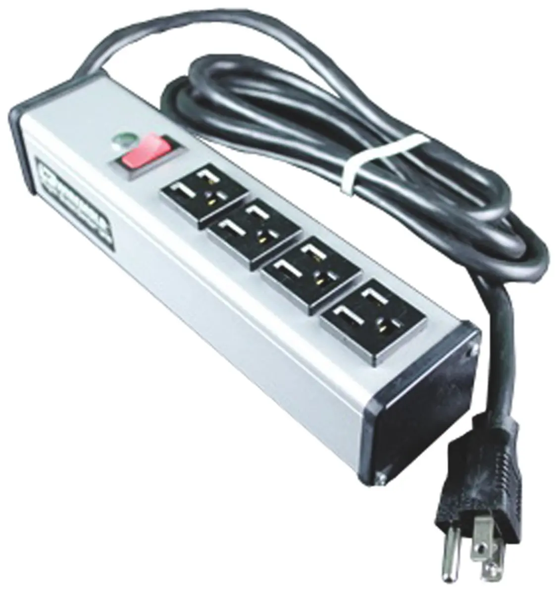 Produktfoto 1 von Wiremold UL104BC Verlängerungskabel, 1.8 m, 4-fach Überspannungsschutz, NEMA 5-15R 120 V
