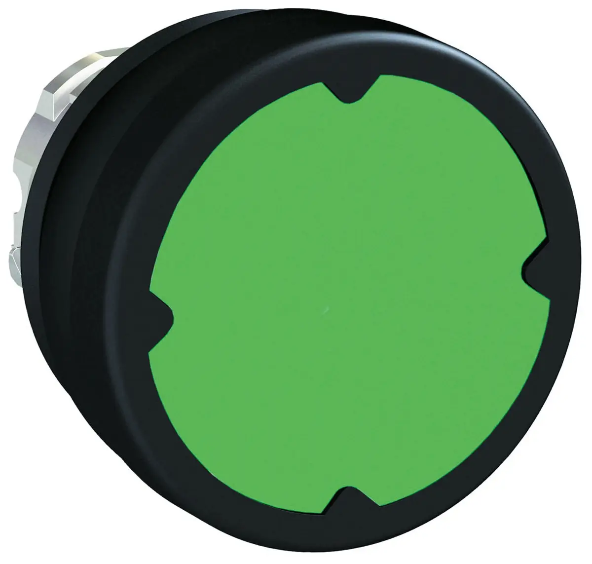 Produktfoto 1 von Schneider Electric Harmony Druckschalter Ø 22 mm, Grün Tastend Rund Rund Metall, IP66