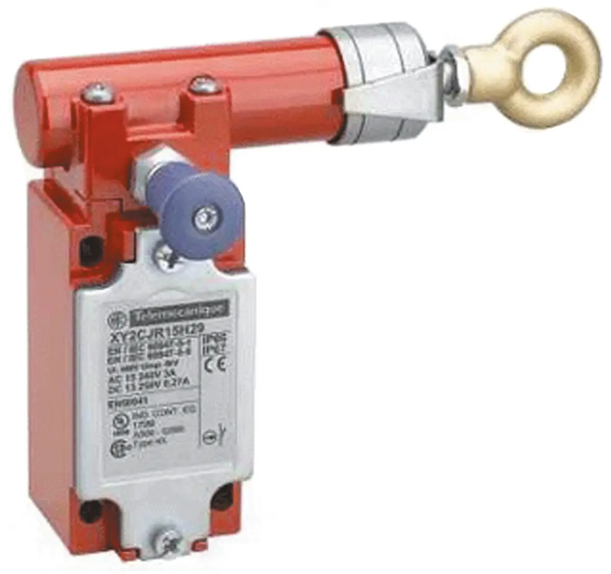 Produktfoto 1 von Telemecanique Sensors XY2CJ Seilzugschalter Schließer/Öffner 30m Rechts IP66, IP67 2P-polig Preventa