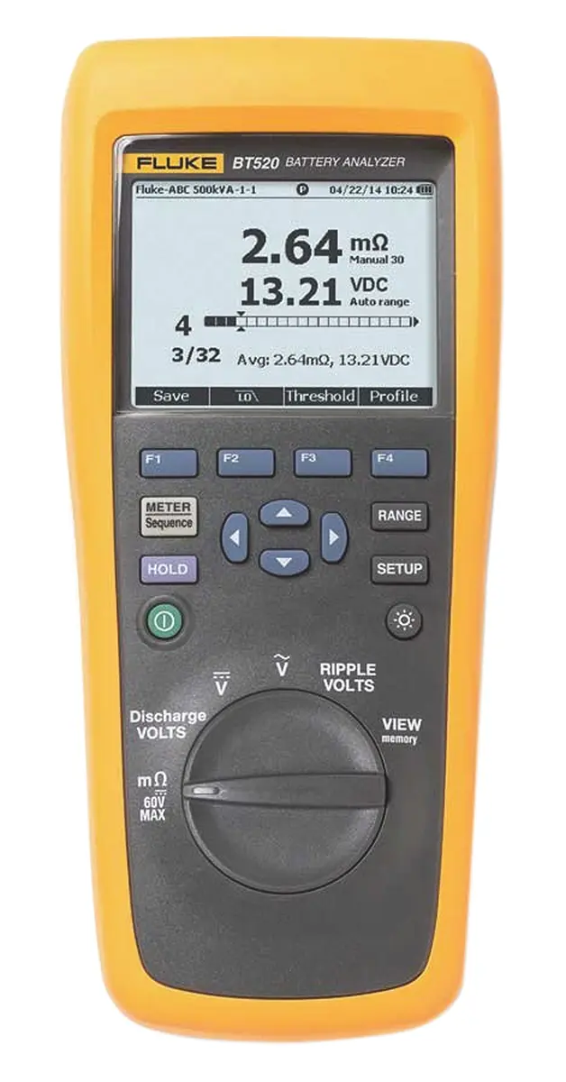 Fluke Batterietester für alle Größen Akkus/Batterien