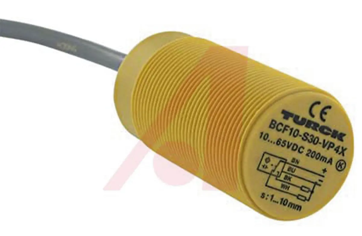 Produktfoto 1 von Turck M30 Näherungssensor Kapazitiv, Gewinderohr 15 mm PNP 10 → 65 V dc / 200 mA NO+NC, IP67