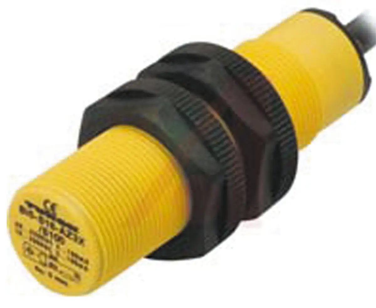 Produktfoto 1 von Turck M18 Näherungssensor Kapazitiv, Gewinderohr 5 mm PNP 10 → 65 V dc / 200 mA NO, IP67