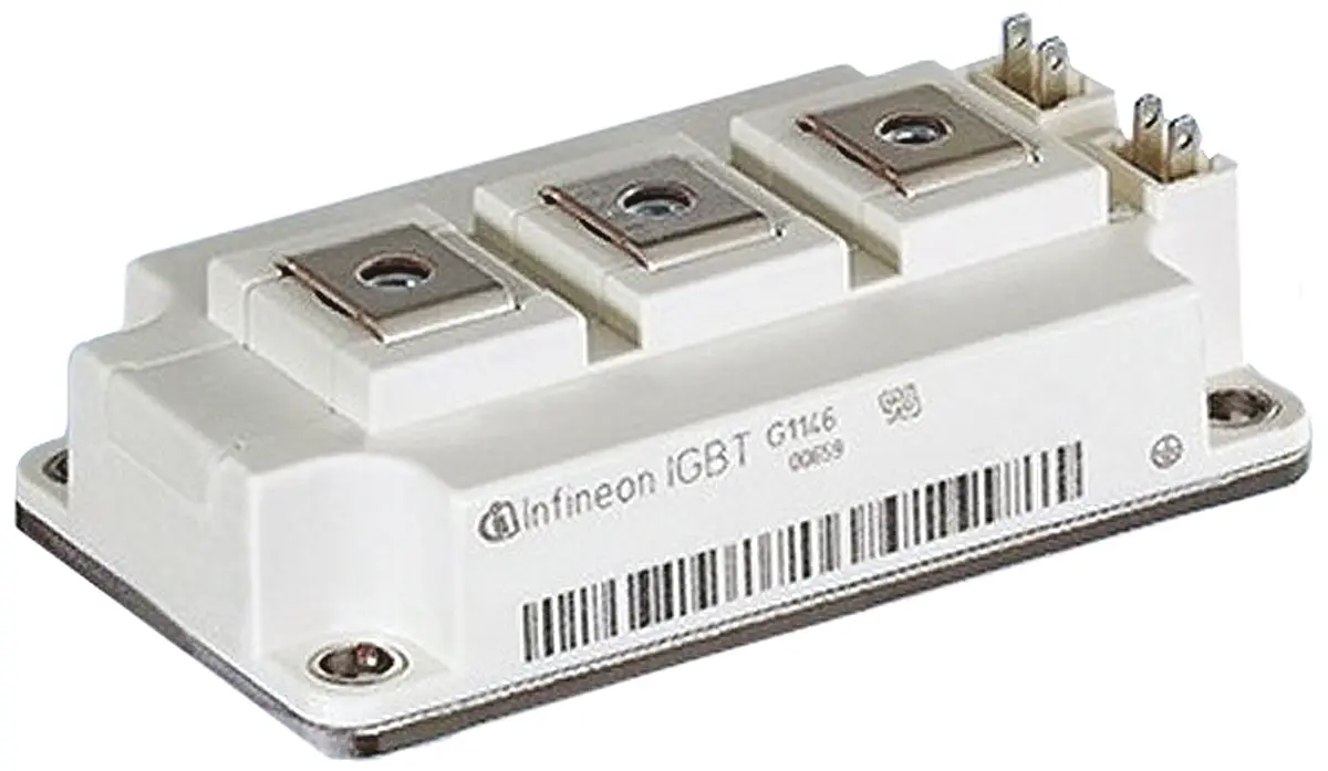 Produktfoto 1 von Infineon IGBT-Modul / 225 A ±20V max., 1200 V 780 W, 7-Pin 62MM-Modul N-Kanal