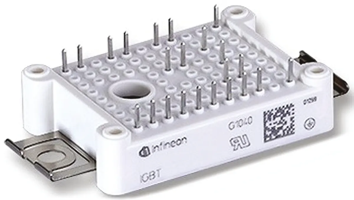 Produktfoto 1 von Infineon IGBT-Modul / 45 A ±20V max., 600 V 150 W, 22-Pin EASY1B N-Kanal