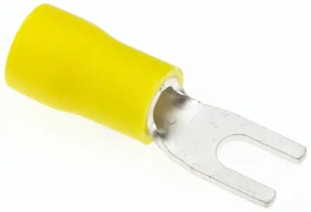 Produktfoto 1 von JST Gelb Isoliert Gabelkabelschuh B. 7.2mm, 3.5 mm Vinyl 12 AWG 10 AWG