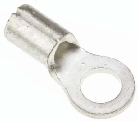 Produktfoto 1 von JST R Ringkabelschuh, Unisoliert 22 AWG, Grau, 16 AWG max.AWG, aussen ø 5.5 mm, innen ø 3.2 mm, 3 mm