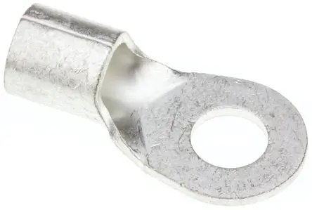 Produktfoto 1 von JST R Ringkabelschuh, Unisoliert 2 AWG, Grau, 2 AWG max.AWG, aussen ø 22 mm, innen ø 10.5 mm, 10 mm