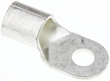 JST R Ringkabelschuh, Unisoliert 2 AWG, Grau, 2 AWG max.AWG, aussen ø 24 mm, innen ø 10.5 mm, 10 mm